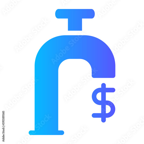 scarcity gradient icon