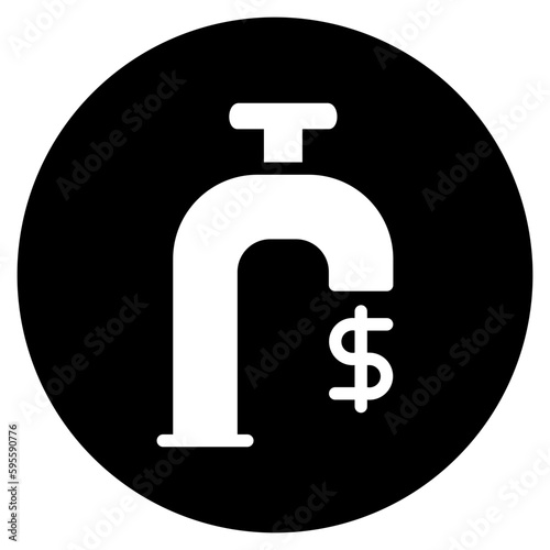 scarcity glyph icon