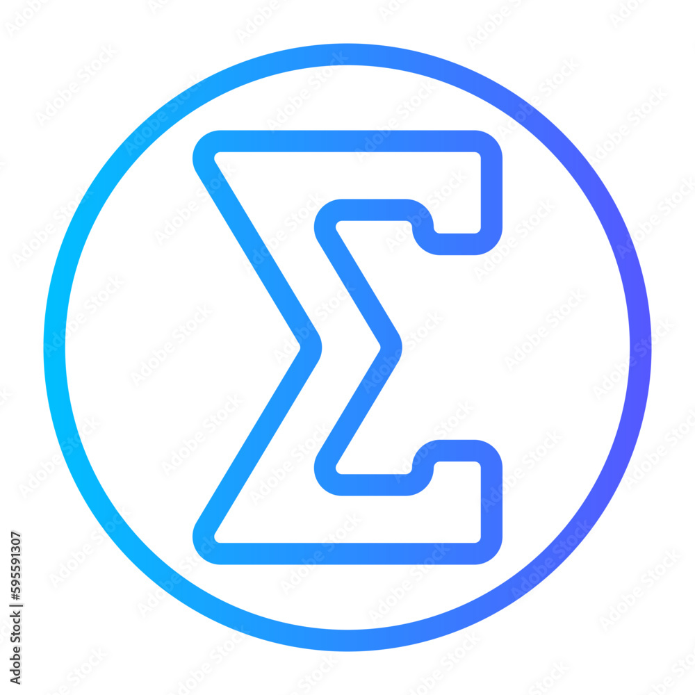 total gradient icon total gradient icon