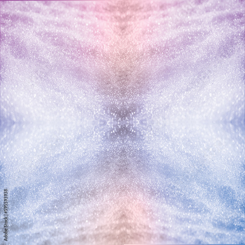 abstract bokeh background in pink, blue, and purple