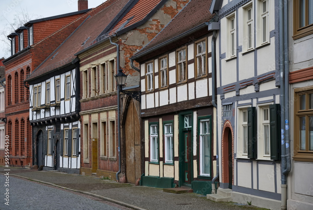 Historische Fachwerkhäuser in Tangermünde Historische Fachwerkhäuser in Tangermünde