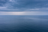 View of the Arctic Ocean from the North Cape, beyond the horizon there is only the North Pole.  Norway