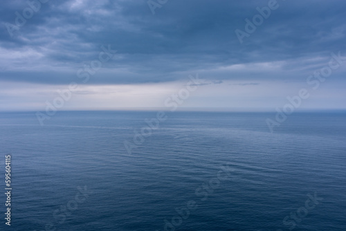 View of the Arctic Ocean from the North Cape, beyond the horizon there is only the North Pole.  Norway © Stefano Zaccaria