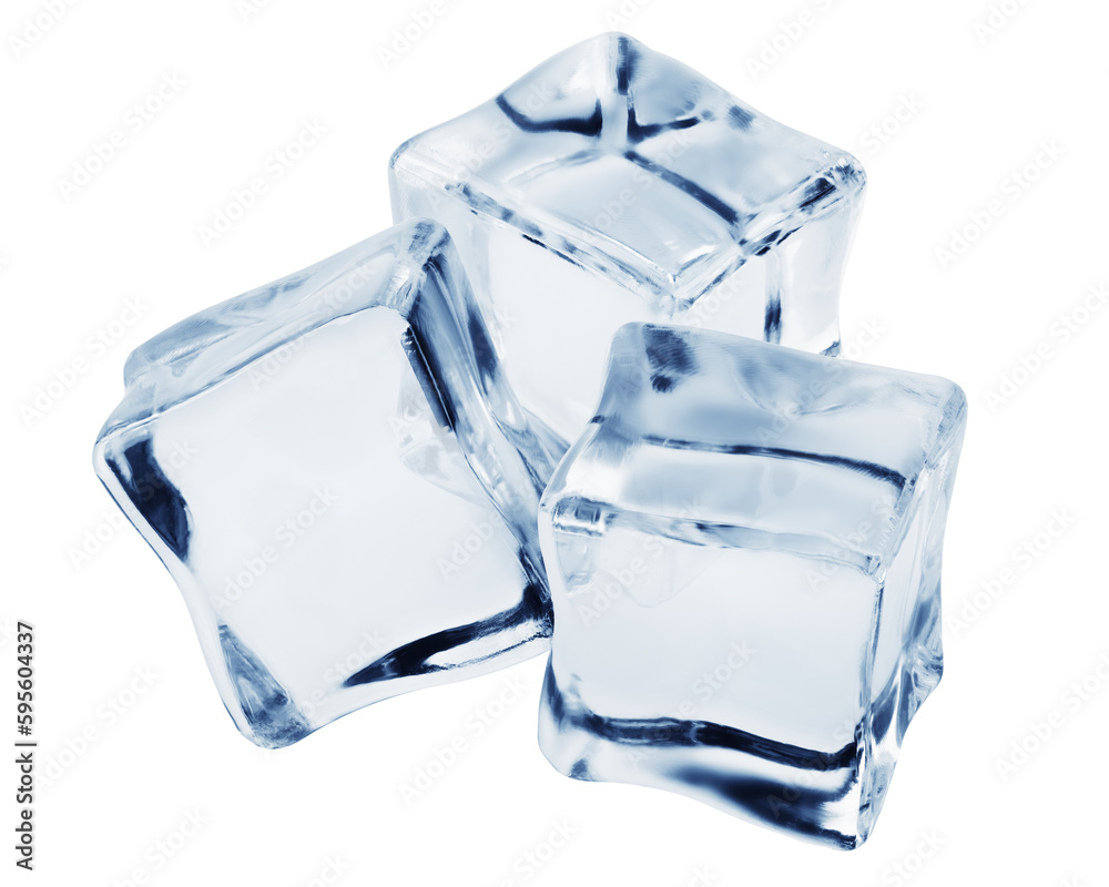ice cube, isolated on white background, clipping path, full depth of field ice cube, isolated on white background, clipping path, full depth of field