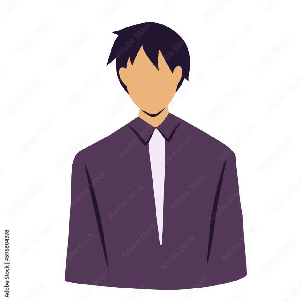 Office worker character illustration.cartoon avatar Office worker character illustration.cartoon avatar