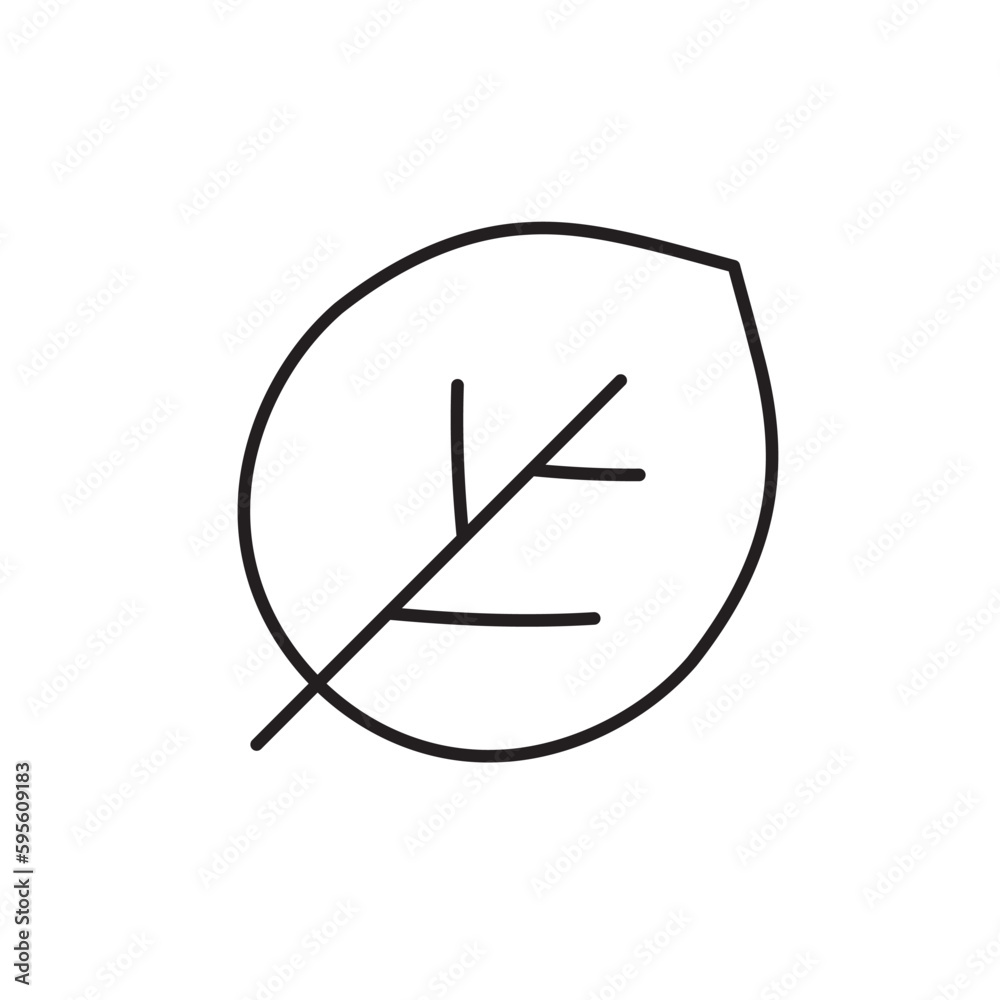 Leaf vector line icon. Leaf flat sign design. Leaf symbol isolated pictogram. UX UI icon of leave. Linear icon outline symbol Leaf vector line icon. Leaf flat sign design. Leaf symbol isolated pictogram. UX UI icon of leave. Linear icon outline symbol