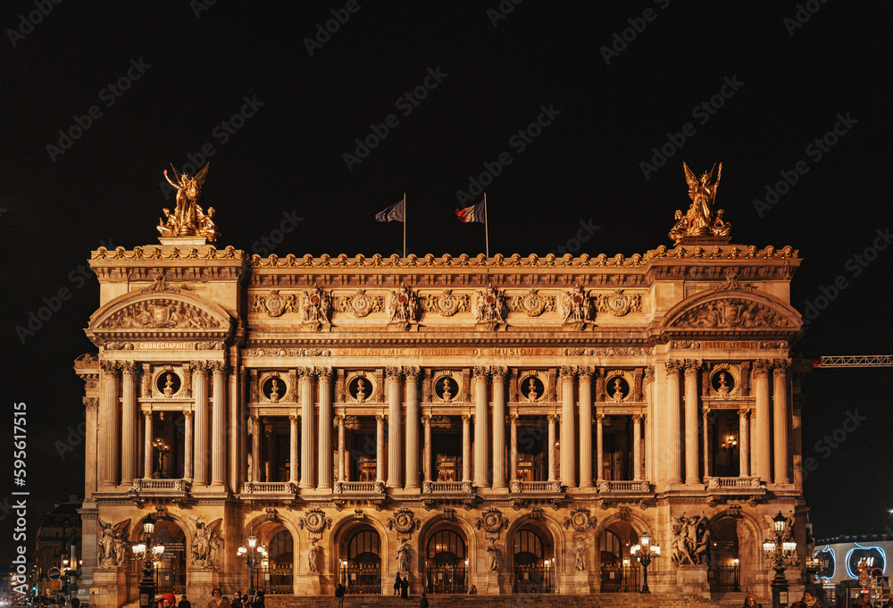 Obraz premium Paris during Christmas time