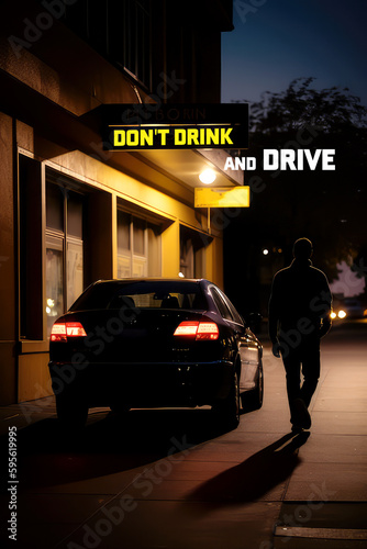 dont drink and drive campaign for life and car insurance, ai © Fatih Nizam