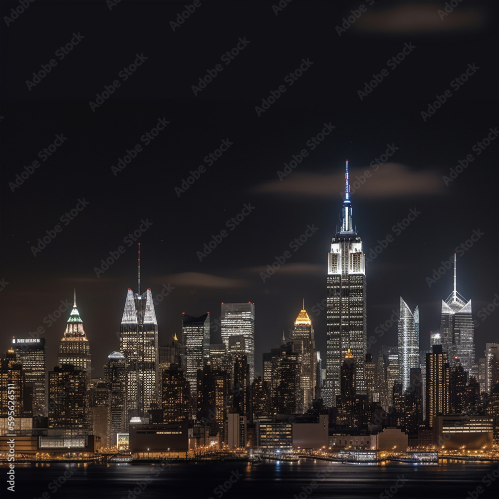 new York city at night