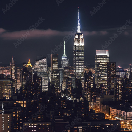 Photography new York city at night