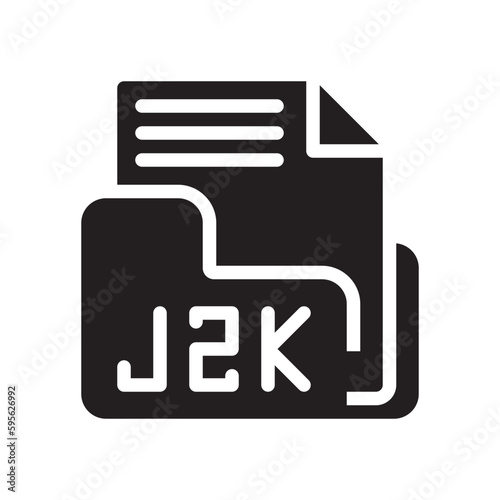 j2k glyph icon