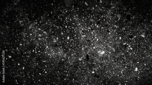 Abstract black and white speckled texture, grunge grainy black and white background with particles, old and dusty black and white texture