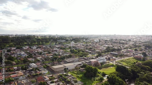 Vista aérea do bairro do Jaraguá em Uberlândia Minas Gerais photo