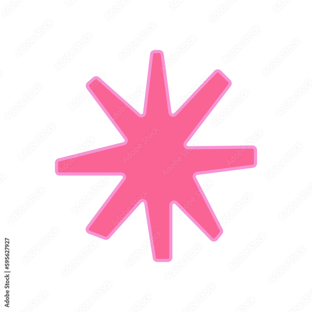 Pink abstract organic shapes. Minimalist geometric elements. Trendy modern graphic element vector Illustrator Pink abstract organic shapes. Minimalist geometric elements. Trendy modern graphic element vector Illustrator