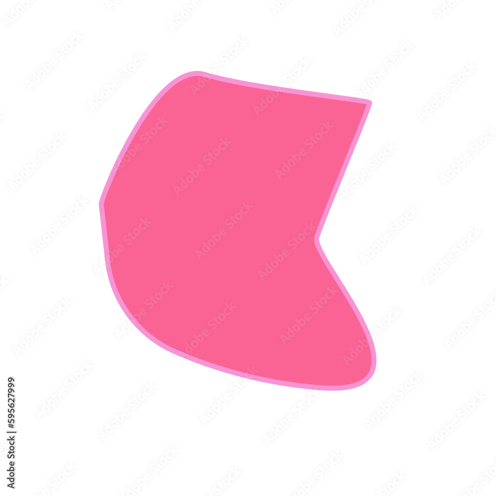 Pink abstract organic shapes. Minimalist geometric elements. Trendy modern graphic element vector Illustrator Pink abstract organic shapes. Minimalist geometric elements. Trendy modern graphic element vector Illustrator