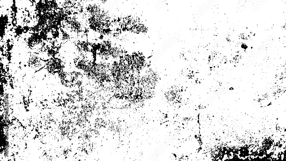 Rustic grunge texture with grain and stains. Abstract noise background. PNG graphic illustration with transparent background.