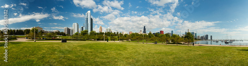 Downtown Chicago Panoramic Skyline