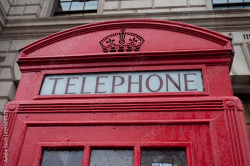 red london phone box, telephone