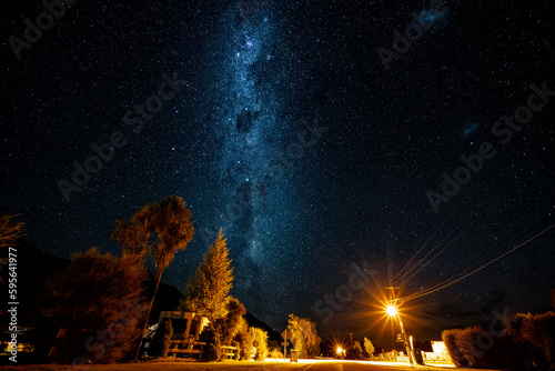 Milky Way view in Glenorchy New Zealand photo