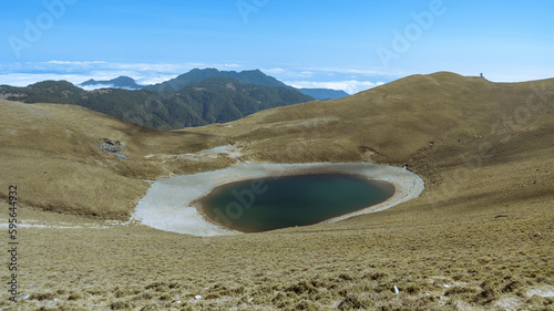 lake in the mountains