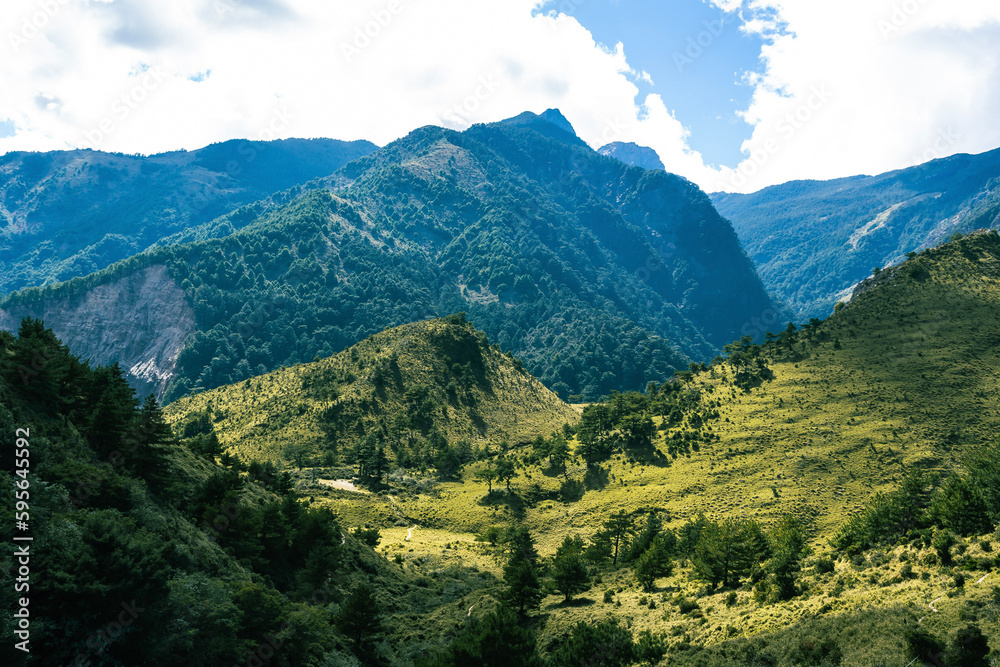 Fototapeta premium landscape in the mountains
