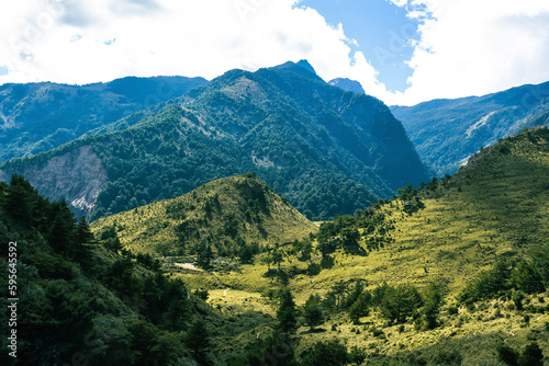 landscape in the mountains