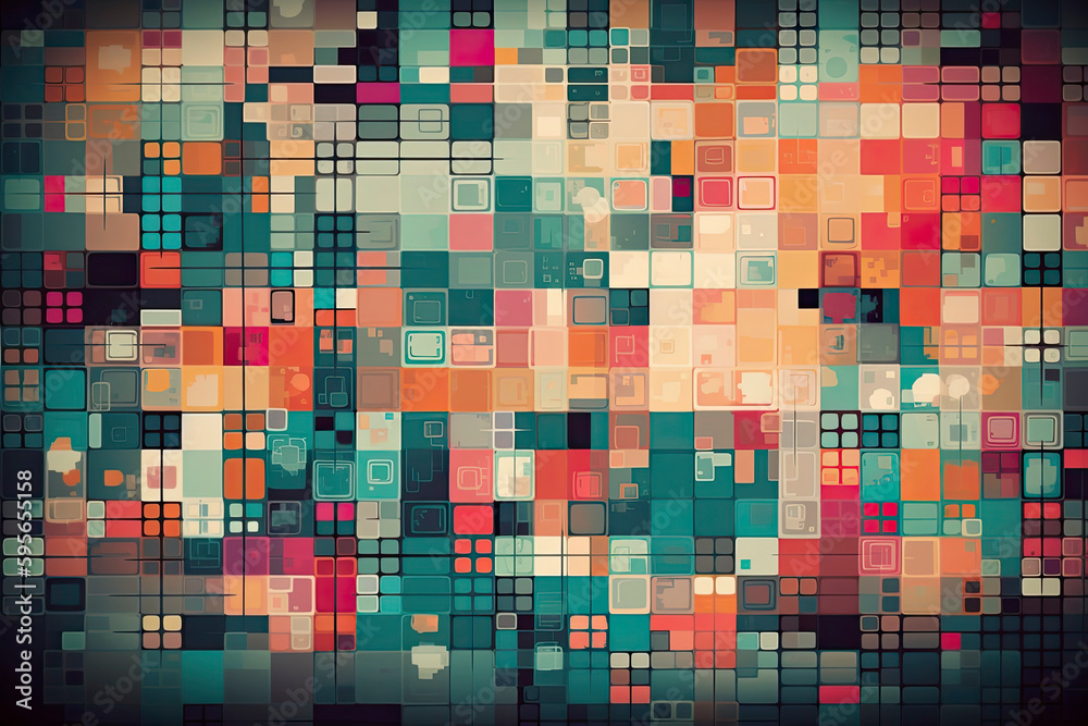 a picture of a sunset with a lot of small squares on the side of the picture and the sun in the distance with a black background a picture of a sunset with a lot of small squares on the side of the picture and the sun in the distance with a black background