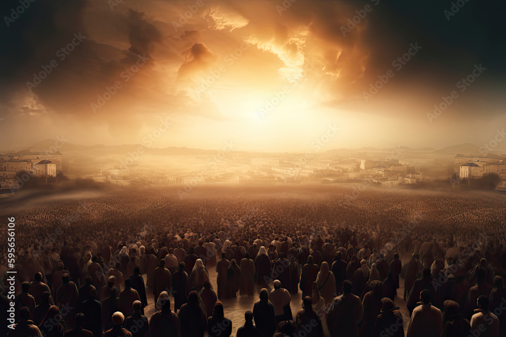 Fototapeta premium Revelation of Jesus Christ, new testament, religion of christianity