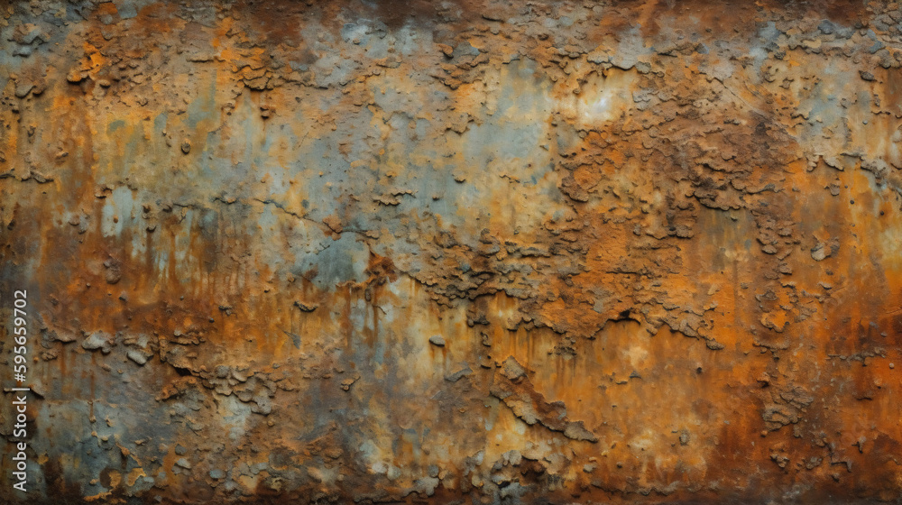 rusty metal background