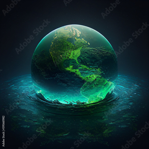 Planet Earth Water