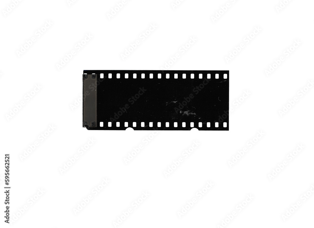 Fototapeta premium 35mm film frame border strip analog png