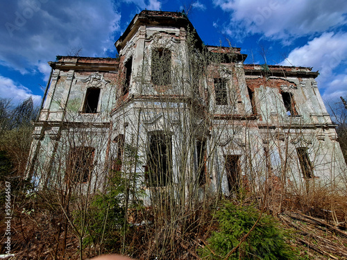 Nikolskoye-Prozorovskoye is an abandoned estate of the Princes Prozorovsky in the Mytishchi district of the Moscow region, near Marfino. photo