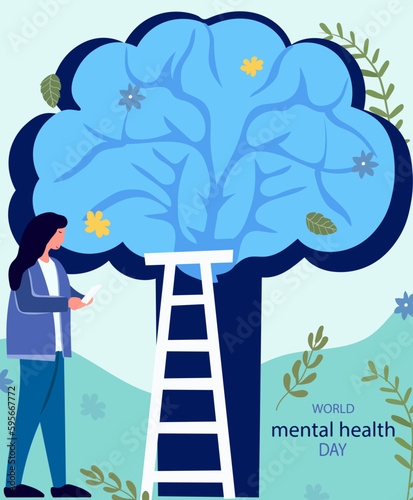 Mental Health Awareness Day, a global event that aims to understanding and reduce stigma surrounding mental health.Mental illness can have a profound impact on a persons feelings, thoughts, actions