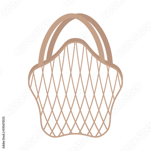 Net Bag Organic Mesh Cotton Rope Environmental Protection Eco-Friendly Reusable Eco Shopping Tote Bags