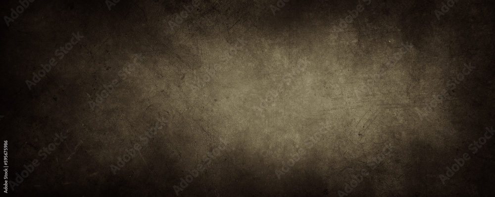 Brown textured concrete texture background. Dark edges Brown textured concrete texture background. Dark edges