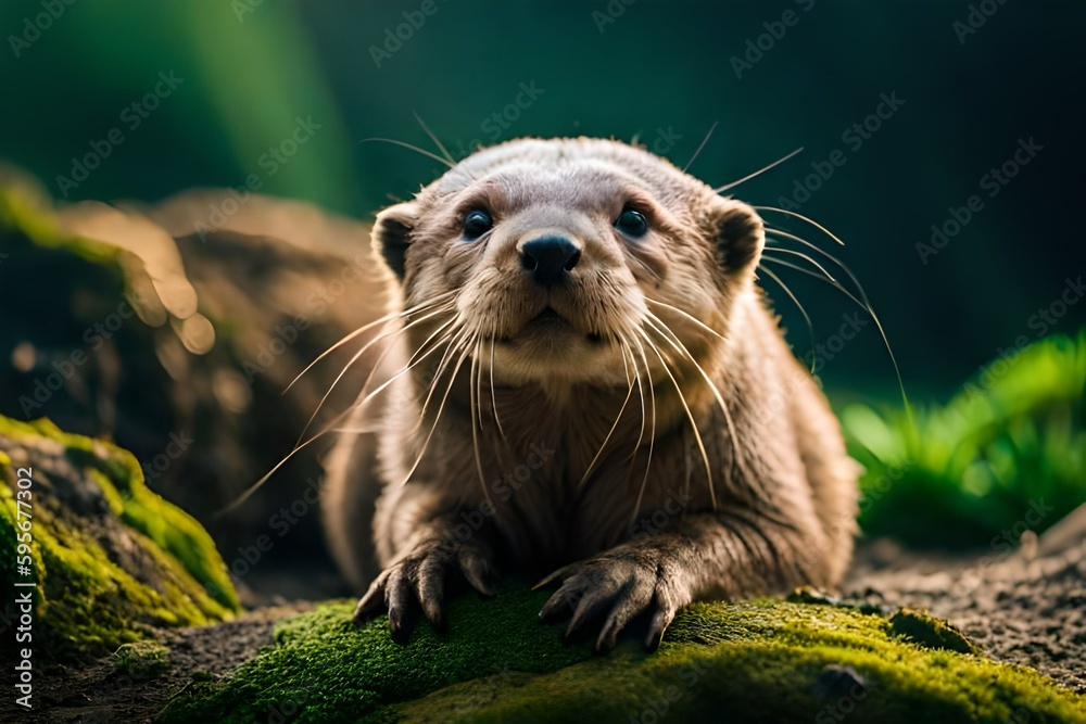 Fototapeta premium Wydra