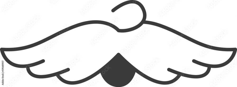 Cartoon Character Mustache And Mouth Cartoon Character Mustache And Mouth