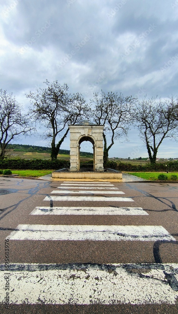 Fototapeta premium MERCUREY (Saône-et-Loire)