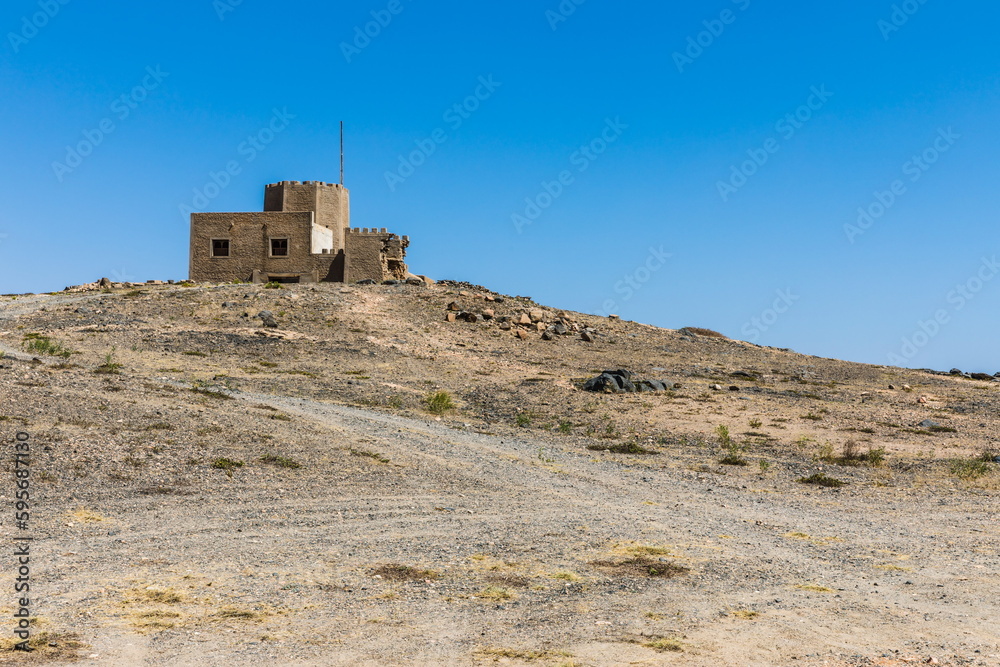 
Small ancient fort in the city of Mirbat, Sultanate of Oman
