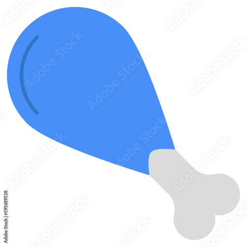 A perfect design icon of drumstick
