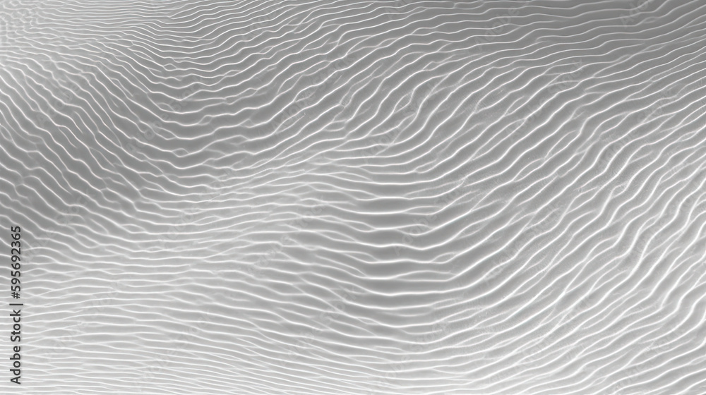 Abstrakter Hintergrund aus weißen Wellenformen (Generative AI)