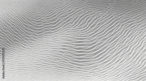 Abstrakter Hintergrund aus weißen Wellenformen (Generative AI)