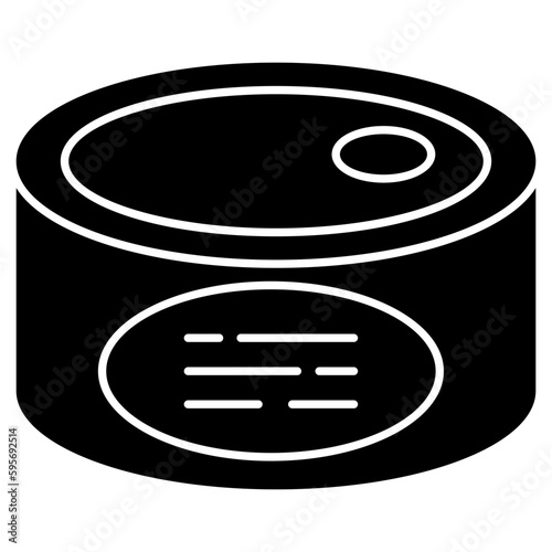 Unique design icon of canned food 