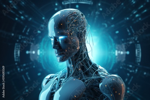 Future of Robotics: the Robots Uprising, Dystopia , Generative AI	 photo