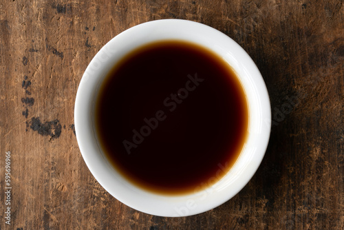 Pure Vanilla Extract in a Bowl