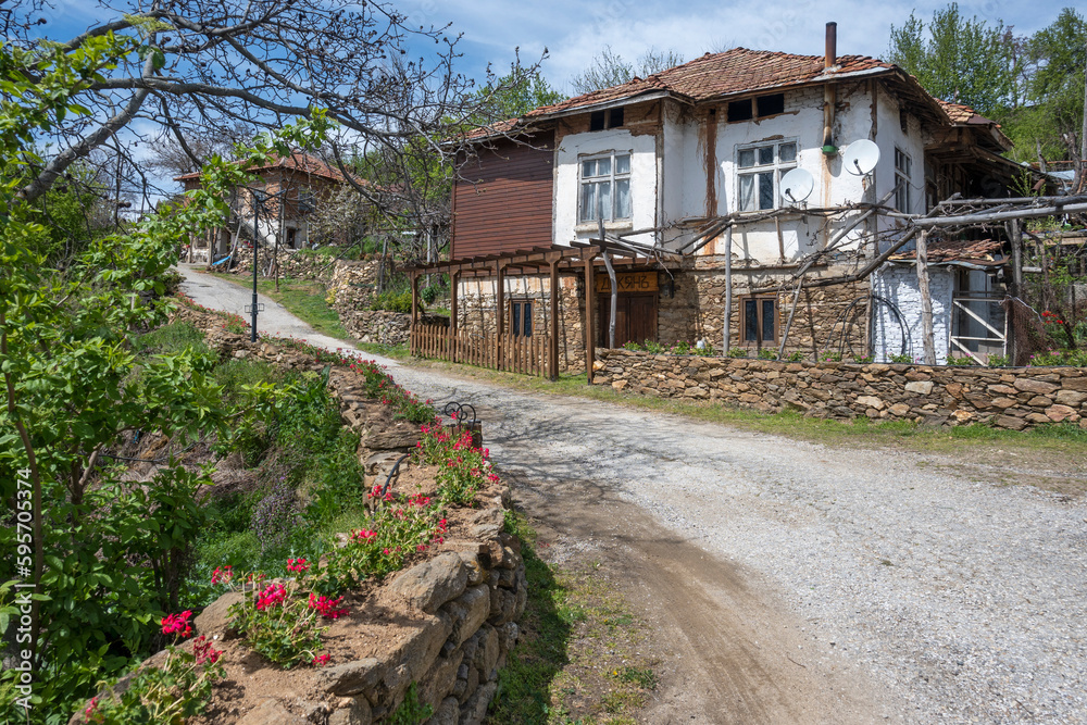 Village of Dolene at Ograzhden Mountain, Bulgaria