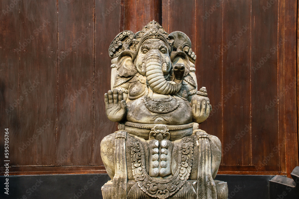 Statue of Hindu Elephant God Ganesha at Chiang Rai