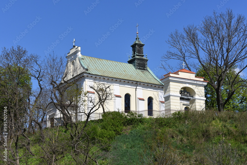 Kościół Rzymskokatolicki pw. św. Mikołaja Biskupa, w Lublinie na Górze Czwartek, architektura, religia,