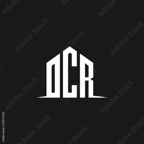dcr real estate logo design photo
