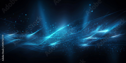 arrière plan espace et lumière, lignes, mouvement
